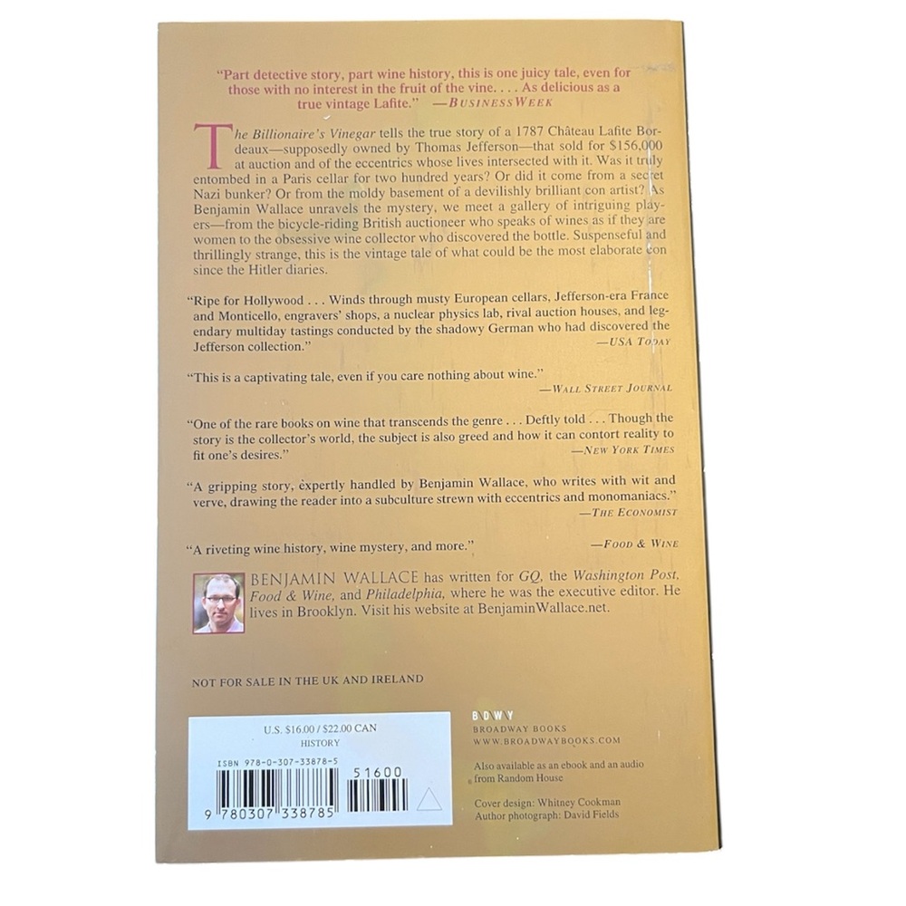 Pair of Books about crypto and wine - Picture 3 of 3